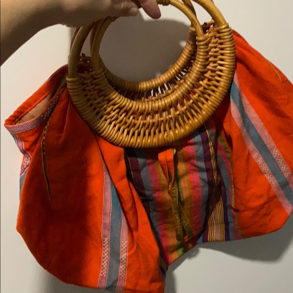Cotton tote with handle